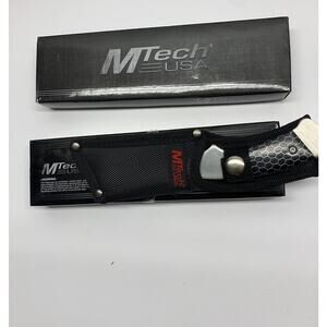 M-Tech Fixed Blade Full Tang Hunting Knife Razor Sharp NEW 8 Inches Total